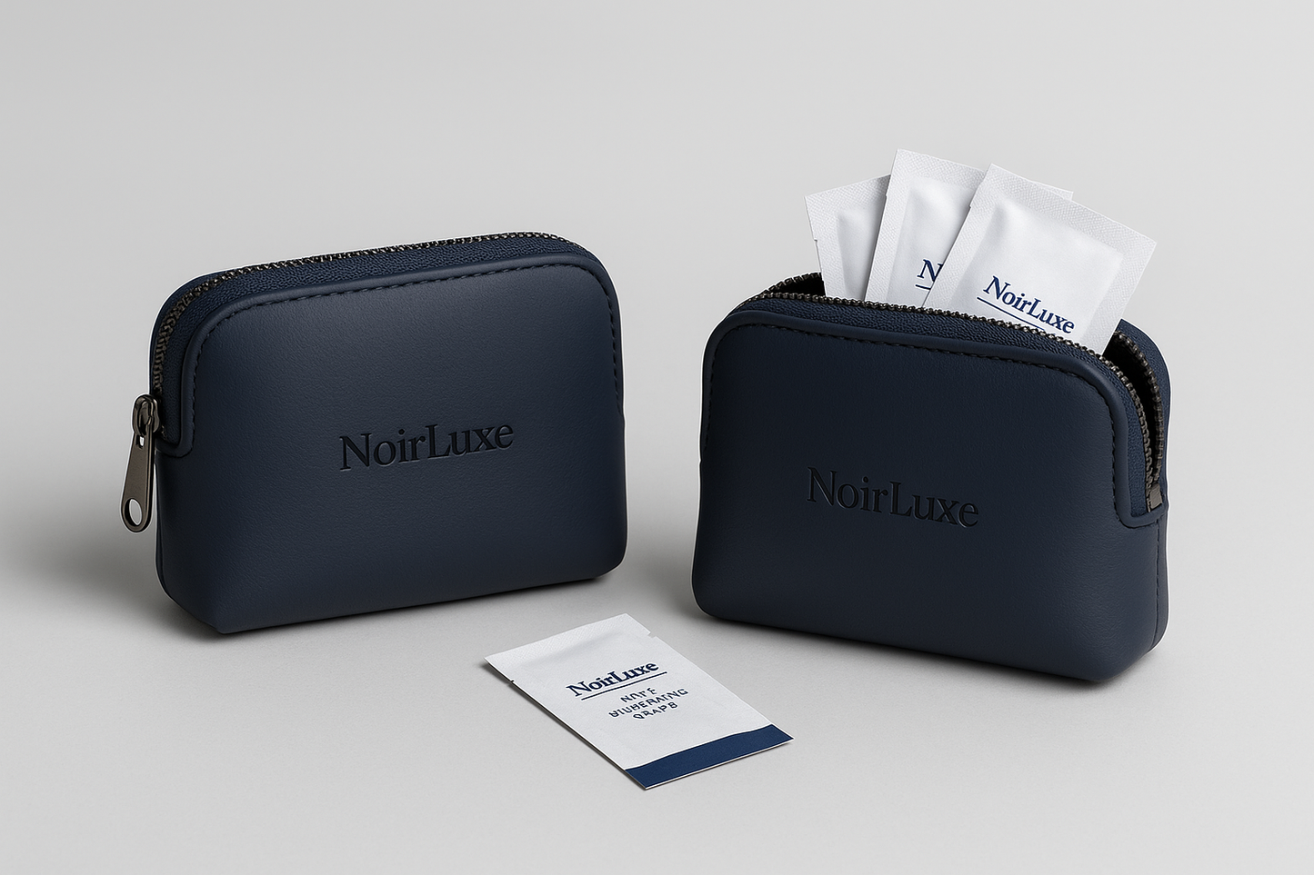 NoirLuxe Travel Strip Pouch
