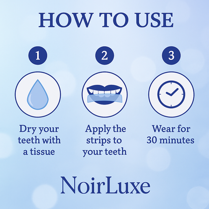 NoirLuxe Teeth Whitening Strips